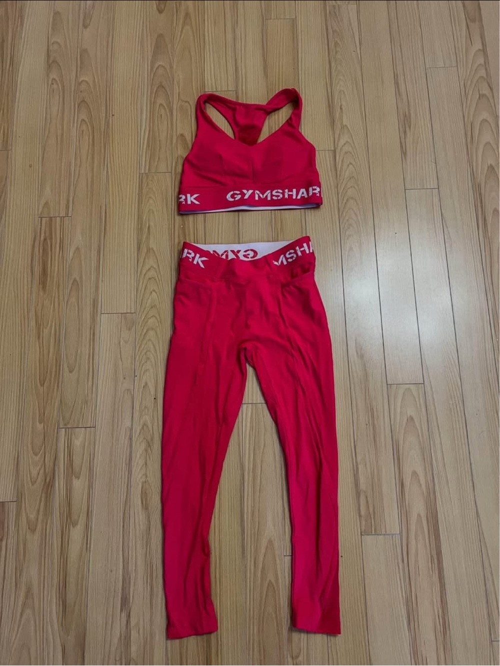 Gymshark Red Workout Set